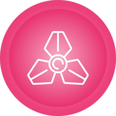 Lander web vektör simgesi, illüstrasyon 