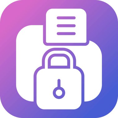 veri koruma simgesi vektör illüstrasyonu