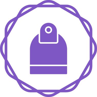 Hoe web simgesinin vektör illüstrasyonu