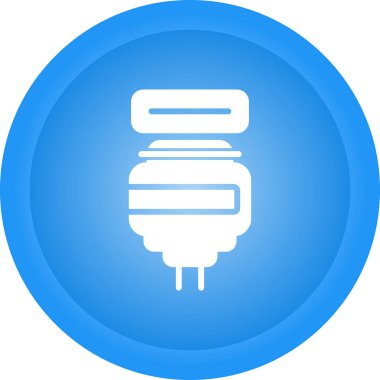 elektrik prizi simgesi. Web illüstrasyonu