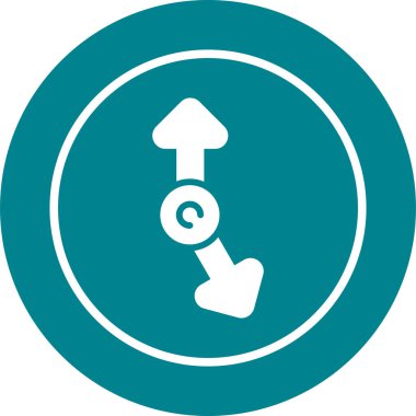 ok simgesi işareti, vektör illüstrasyonu