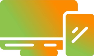 Bilgisayar. Web simgesi basit illüstrasyon