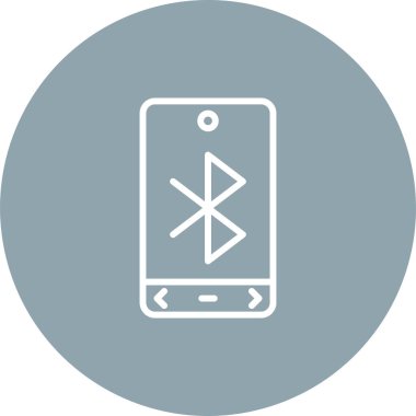 bluetooth web simge vektör çizim