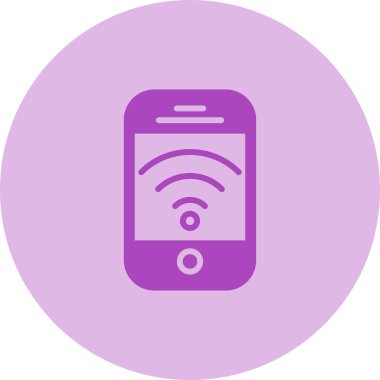 Kablosuz Bağlantı, Wi-Fi sinyal vektör simgesi