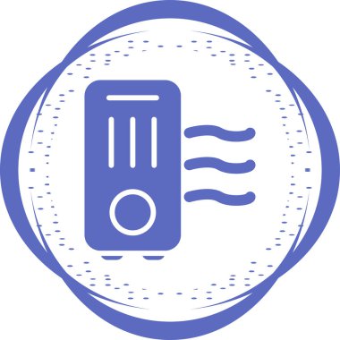 vector illustration of modern Air Purifier icon   