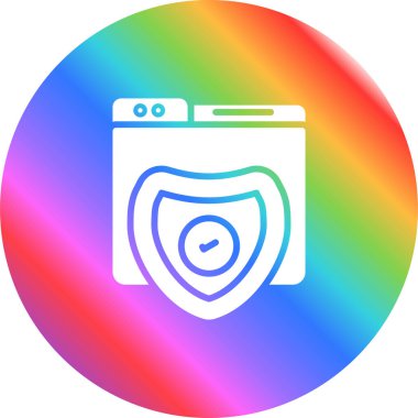 Güvenli Internet bağlantı Ssl simgesi. Güvenli kilit erişim Internet illüstrasyon tasarımı izole. SSL güvenli güvenlik.