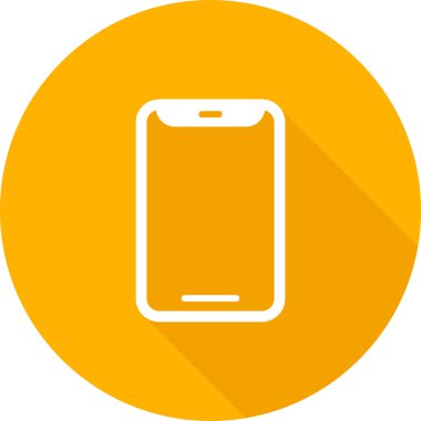 akıllı telefon web simgesi vektör çizimi 