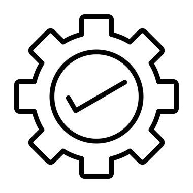 Teçhizat. Web simgesi basit illüstrasyon 