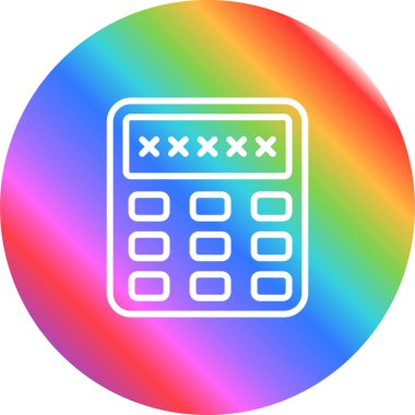 Aygıt web simgesi vektör illüstrasyonu