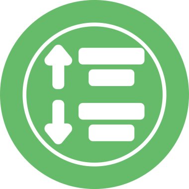 Boşluk simgesinin vektör illüstrasyonu