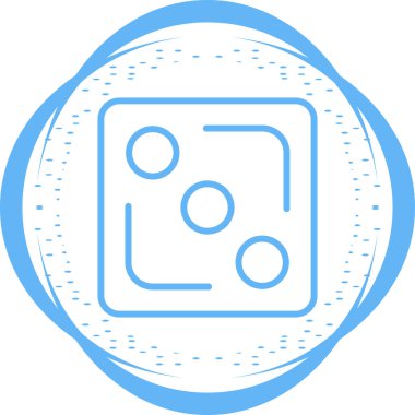 zar simgesinin vektör illüstrasyonu