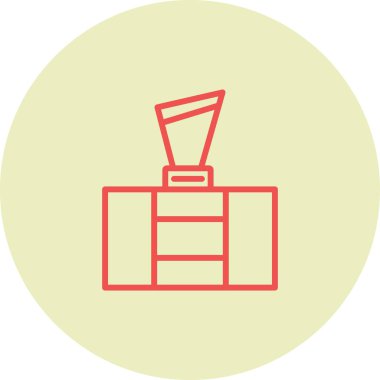 Rekabet Ağı simgesinin vektör illüstrasyonu