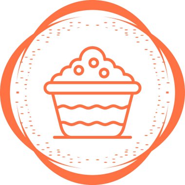 Kase simgesi, vektör illüstrasyonu basit tasarım