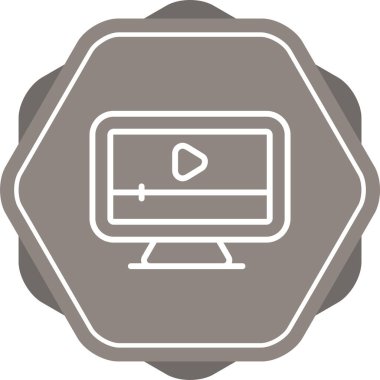 Bilgisayar web simge vektör çizim