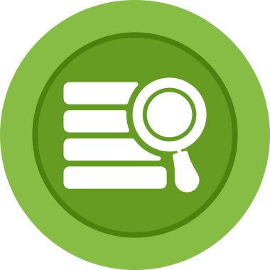 Arama simgesi vektör illüstrasyonu 