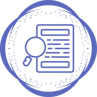 dizin simgesi, vektör illüstrasyonu basit tasarım