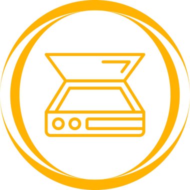 Tarayıcı. Web simgesi basit illüstrasyon