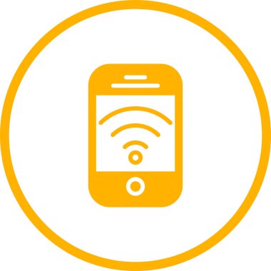 Kablosuz Bağlantı, Wi-Fi sinyal vektör simgesi