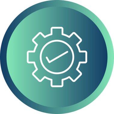 Teçhizat. Web simgesi basit illüstrasyon 