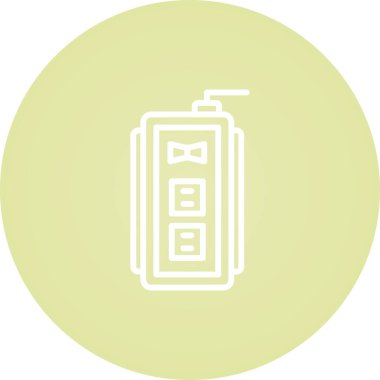 soket simgesi web basit illüstrasyon