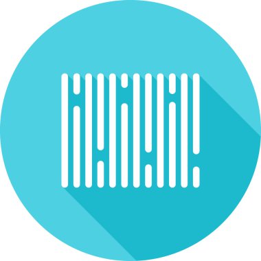 barkod simgesi, web basit illüstrasyon