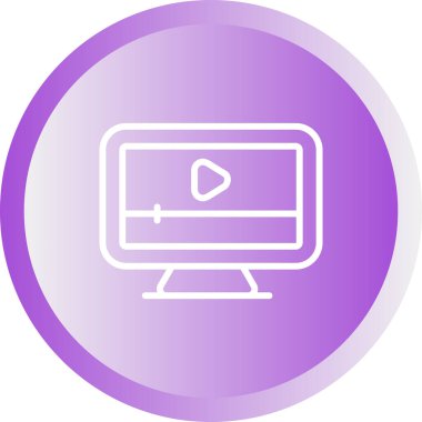 Bilgisayar web simge vektör çizim