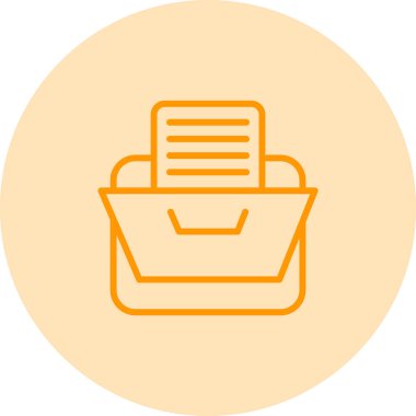 Dolap simgesi dosyası basit illüstrasyon