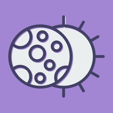 Tutulma. Web simgesi basit tasarım