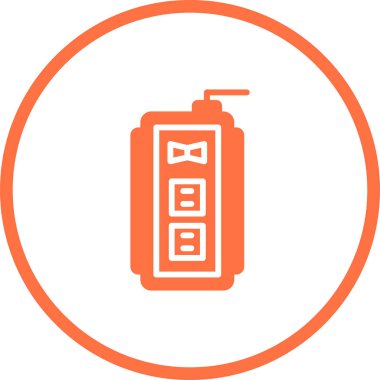 soket simgesi web basit illüstrasyon