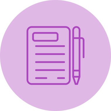 Kişi Biçimi simgesinin vektör çizimi