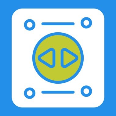 Soket. Web simgesi basit illüstrasyon