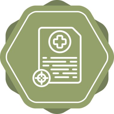 tıbbi simge vektör illüstrasyonu