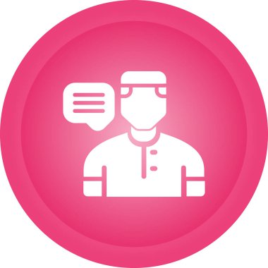 user icon, vector illustration simple design