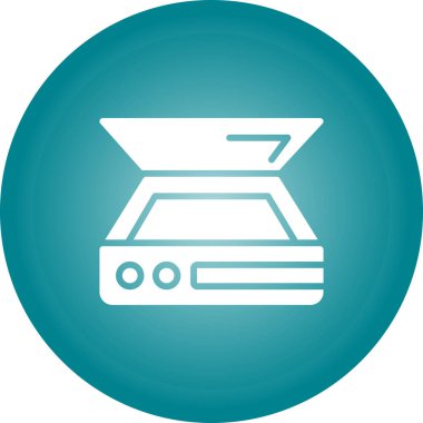 Tarayıcı. Web simgesi basit illüstrasyon