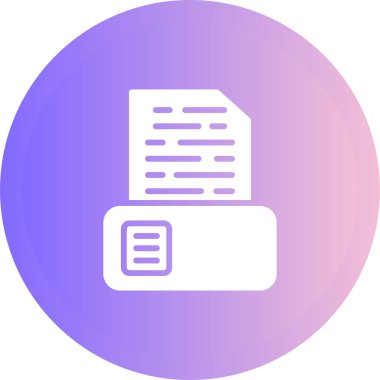 Depolama web simgesi, basit vektör illüstrasyonuName 