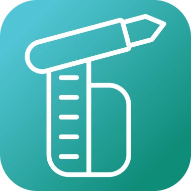 Acil durum kaçış aracı simgesi. Acil durum için camı kır. 