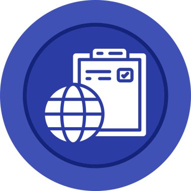 Seo simgesinin vektör illüstrasyonu