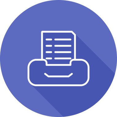 Dosya kabine simgesinin vektör illüstrasyonu