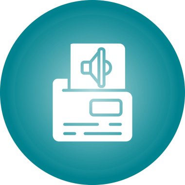 dizin simgesi, vektör illüstrasyonu basit tasarım