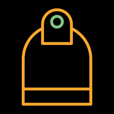 Hoe web simgesinin vektör illüstrasyonu