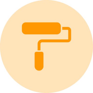 Roller simgesinin vektör illüstrasyonu