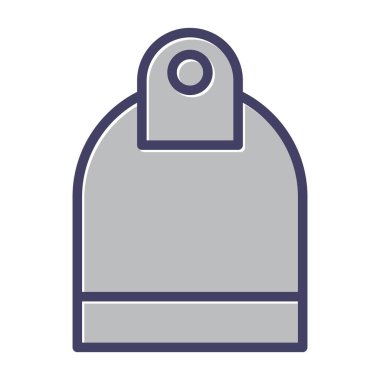 Hoe web simgesinin vektör illüstrasyonu