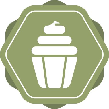 Tatlım. Web simgesi basit illüstrasyon