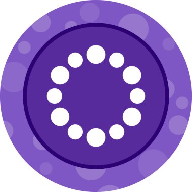 Spinner Web simgesi yükleniyor, basit illüstrasyon 