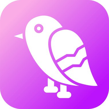 Kuş Logosu soyut tasarım vektörü şablonu