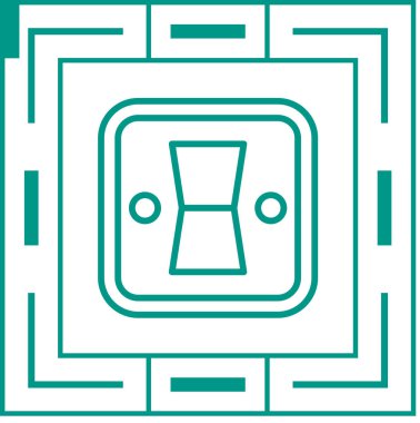 Anahtarı simge vektör çizim