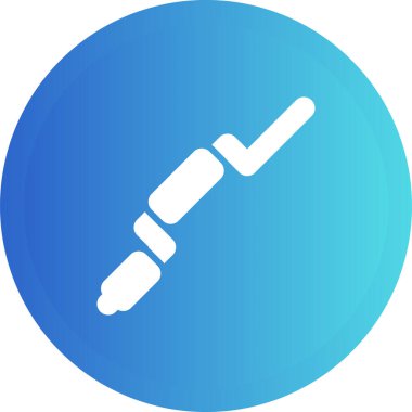 Matkap logosu. Vektör illüstrasyonu