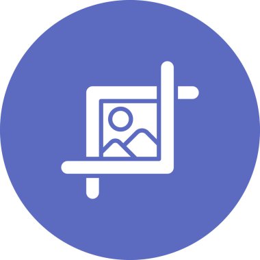  Resim simgesi. Grafiğin vektör illüstrasyonu