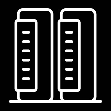 dizin simgesi, vektör illüstrasyonu basit tasarım