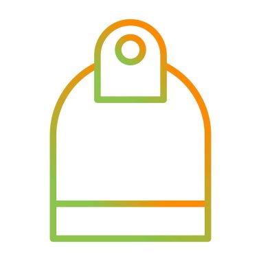 Hoe web simgesinin vektör illüstrasyonu